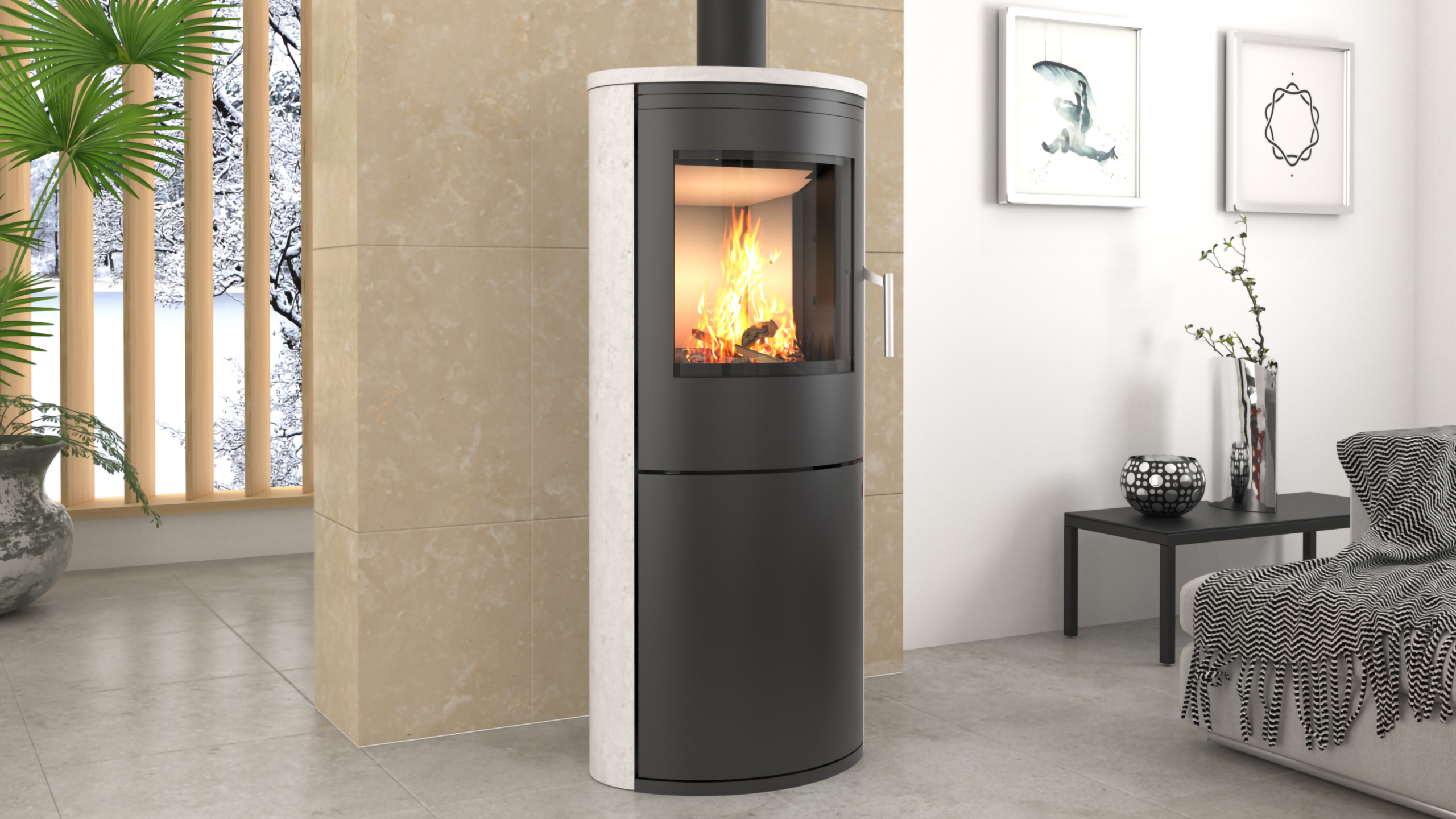 Ambiance 3840 x 2160 Alpha pierre calcaire